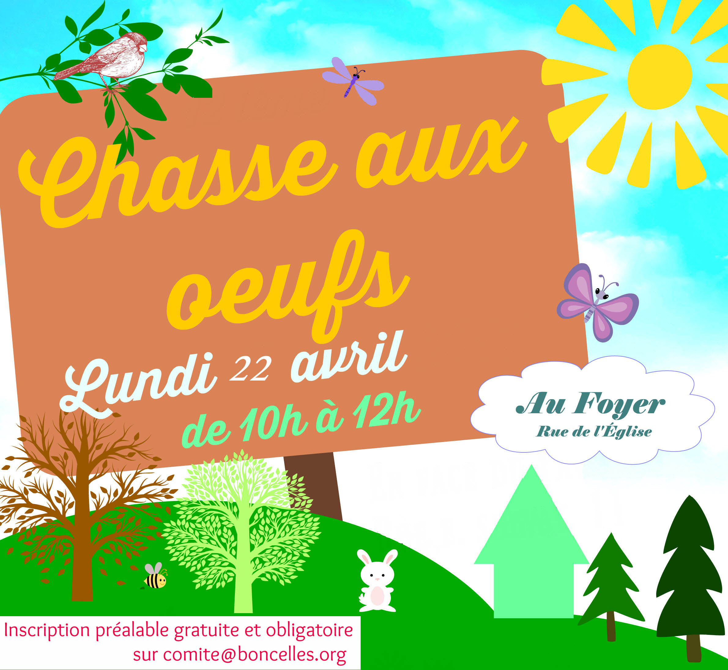 Chasse aux oeufs 2019